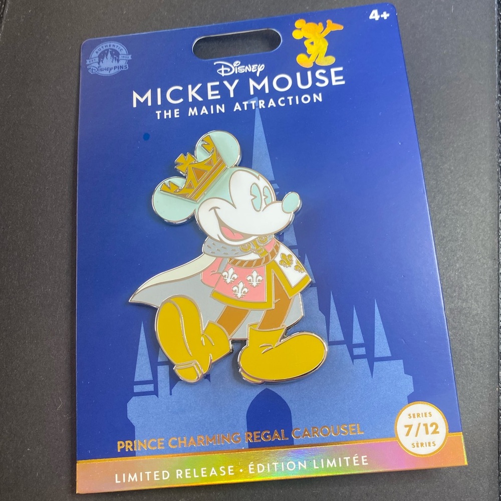 The Main Attraction Large Disney Pin #7 of 12, 50th Anniversary pins, NEW